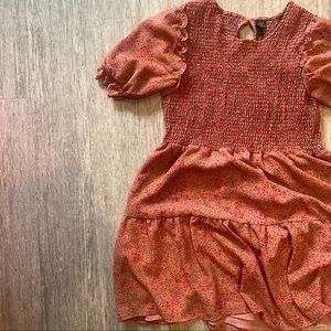 Cutest Pink Floral Dress!